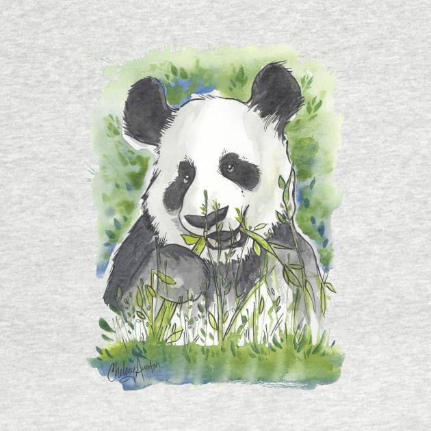 Watercolor Panda by Art Additive